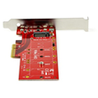 M2 PCIe SSD Adapter - x4 PCIe 3.0 NVMe / AHCI / NGFF / M-Key - Low Profile and Full Profile - SSD PCIe M.2 Adapter (PEX4M2E1)